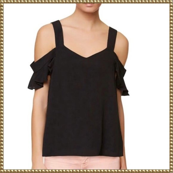 Sanctuary Tops - Anthropologie Sanctuary Annie Cold Shoulder Blouse